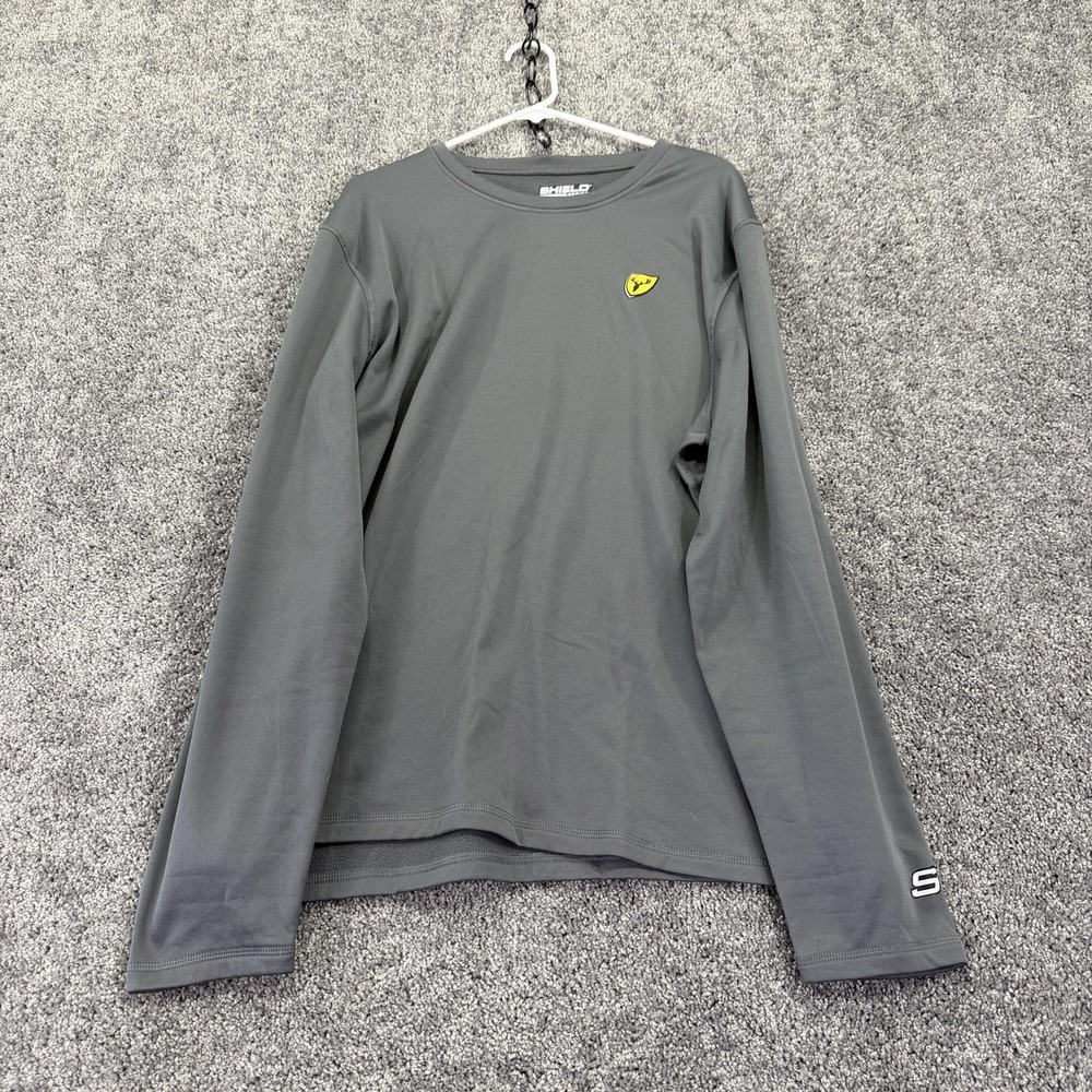 Shield Series Shirt Mens 2XL Gray Fleece Long Sleeve Thermal Hunting Base Layer